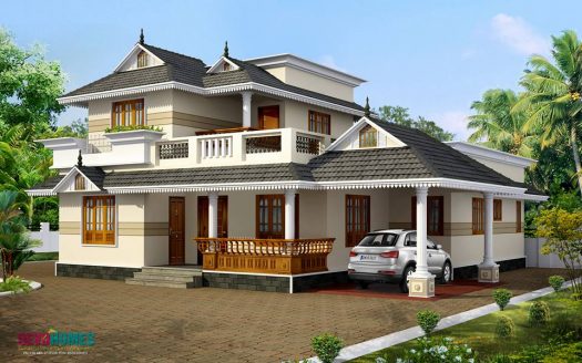 Kerala Style Home Plans Kerala Model Home Plans