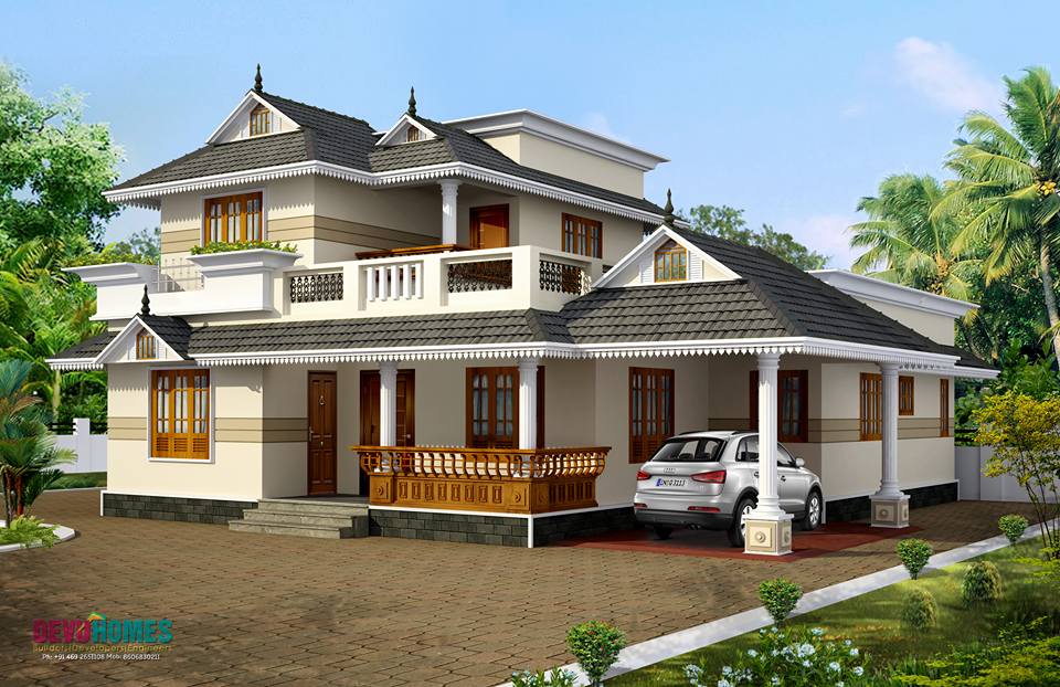  Kerala  style  home  plans  Kerala  Model Home  Plans 